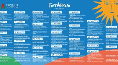 TerrAmare Programma Manifestazioni Agosto 2025