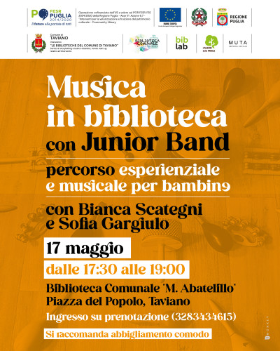 Musica in Biblioteca con Junior Band 