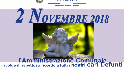 2 NOVEMBRE 2018 &ndash; COMMEMORAZIONE DEFUNTI