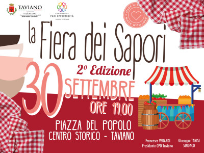 La Fiera dei Sapori - II^ Edizione 