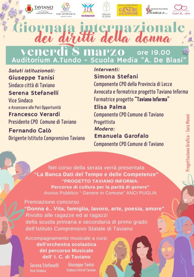 Giornata Internazionale dei Diritti della Donna - 8 Marzo 2024