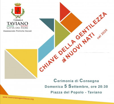 GIORNATA NAZIONALE DELLA GENTILEZZA AI NUOVI NATI nel 2020