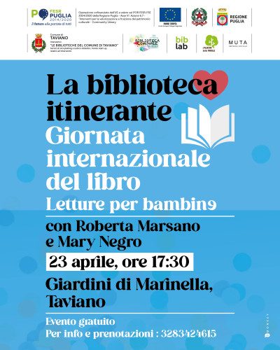 La Biblioteca Itinerante - Giornata Internazionale del Libro