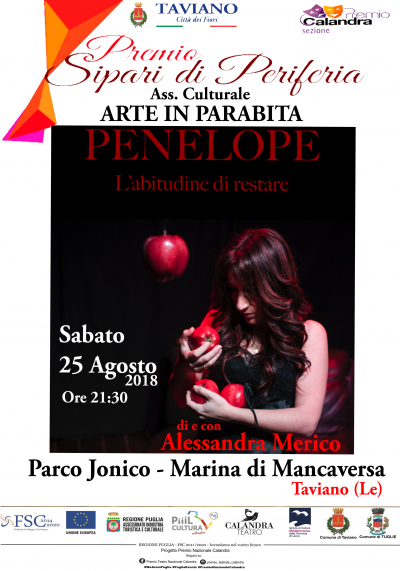 Premio Sipari di Periferia - PENELOPE, L'ABITUDINE DI RESTARE