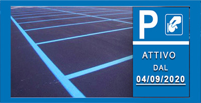 PARCHEGGI FASCIA BLU - RIATTIVATA LA SOSTA A PAGAMENTO