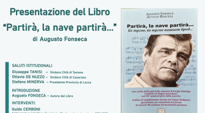 Presentazione del Libro Partir&agrave;, la nave partir&agrave;......