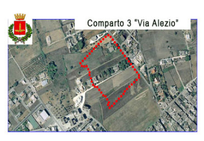Avviso Pubblico - Piano Particolareggiato Comparto 3 &ldquo;Via Alezio&rdquo; 