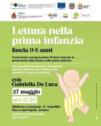 Lettura nella prima infanzia con Gabriella De Luca