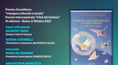 PRESENTAZIONE DEL LIBRO DISABILIT&Agrave; E INCLUSIONE SOCIALE: UNA SFIDA COM...