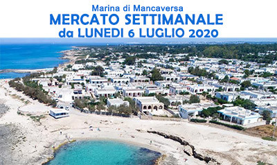 MARINA DI MANCAVERSA &ndash; MERCATO SETTIMANALE DEL LUNEDI