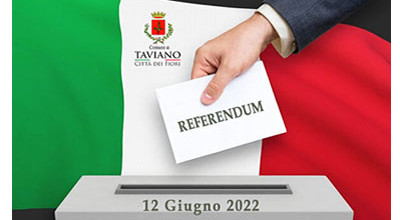 Referendum 12 Giugno 2022 - Voto a Domicilio per Covid-19