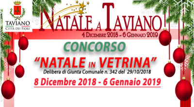 Concorso &ldquo;NATALE IN VETRINA&rdquo; 2018