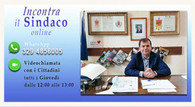 Nuova Modalit&agrave; di Ricevimento del Sindaco 