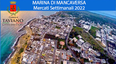 Mercati Settimanali nella Marina di Mancaversa - Stagione Estiva 2022
