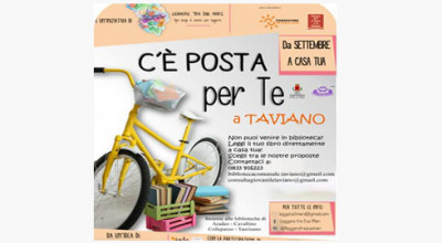 Progetto &ldquo;C'&egrave; Posta Per Te - 5 Biblioteche Comunali conseg...