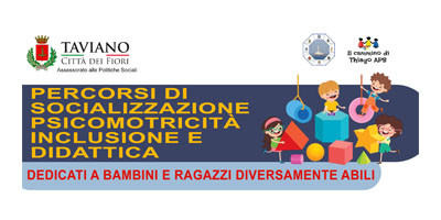Progetto - Percorsi di Socializzazione e Psicomotricit&agrave;